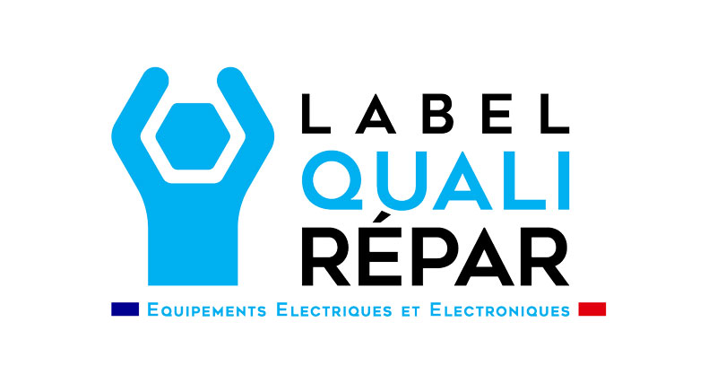 Label QualiRépar - Equipements électriques et électroniques