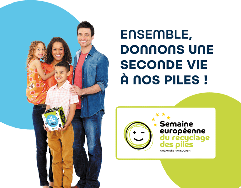 Ensemble donnons une seconde vie à nos piles !